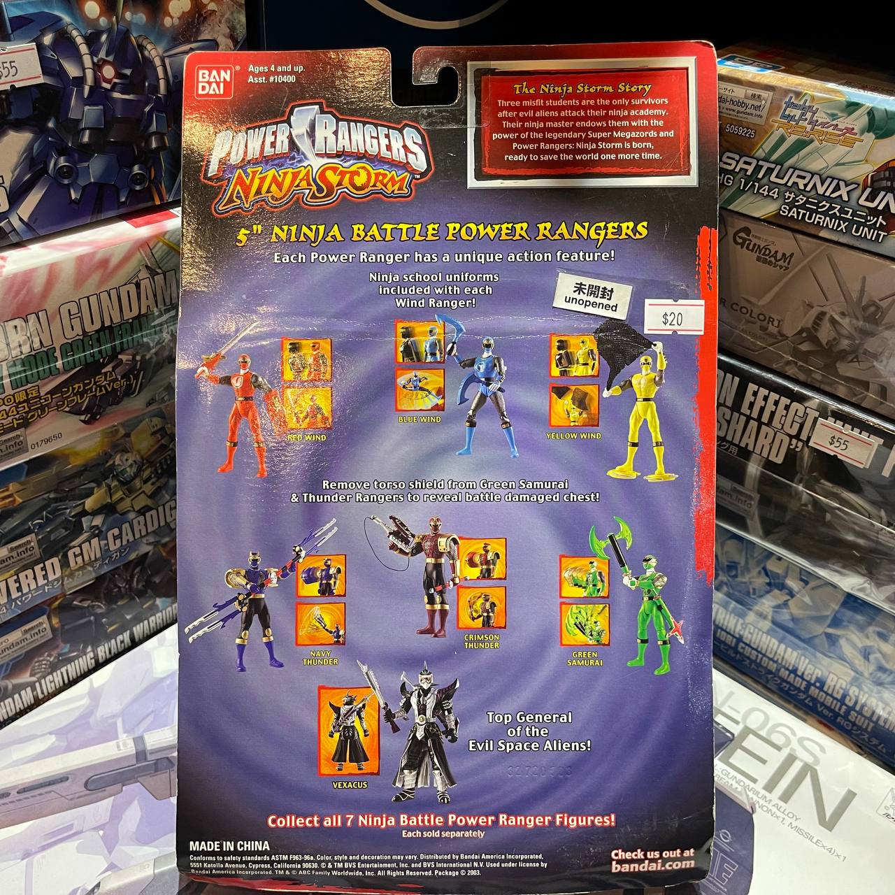 Yellow Wind Ninja Flash Power Ranger Storm
