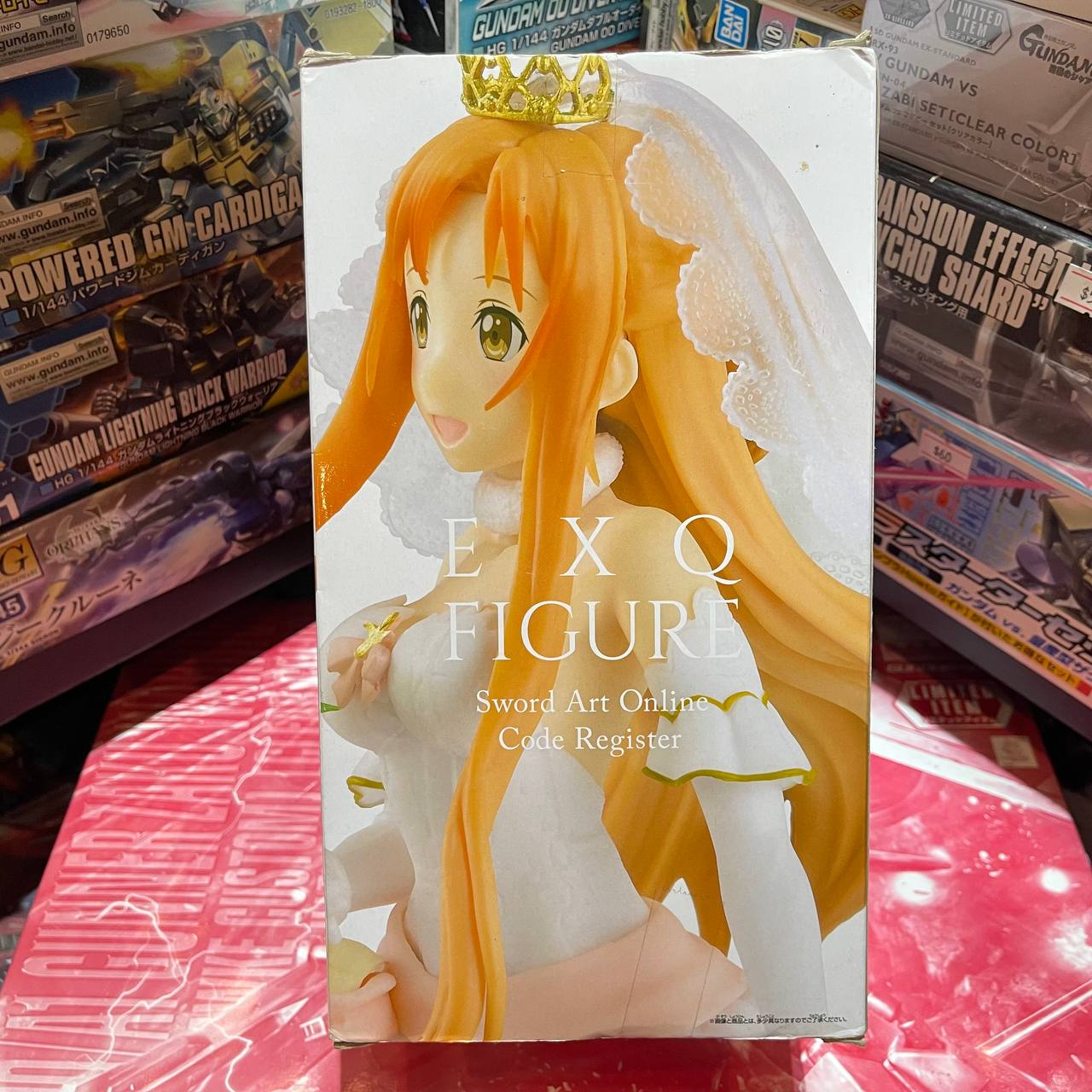 Banpresto Sword Art Online code register Exq Figure Wedding Asuna Japan
