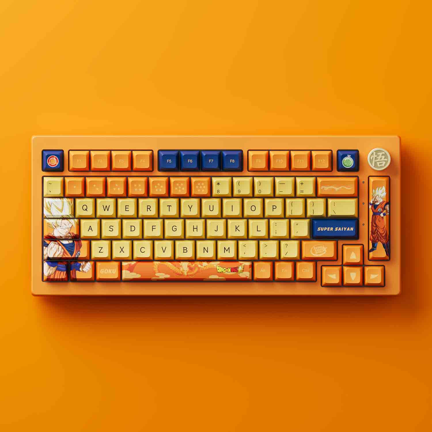 Akko Dragon Ball Super Goku Limited Edition Mechanical Gaming Keyboard