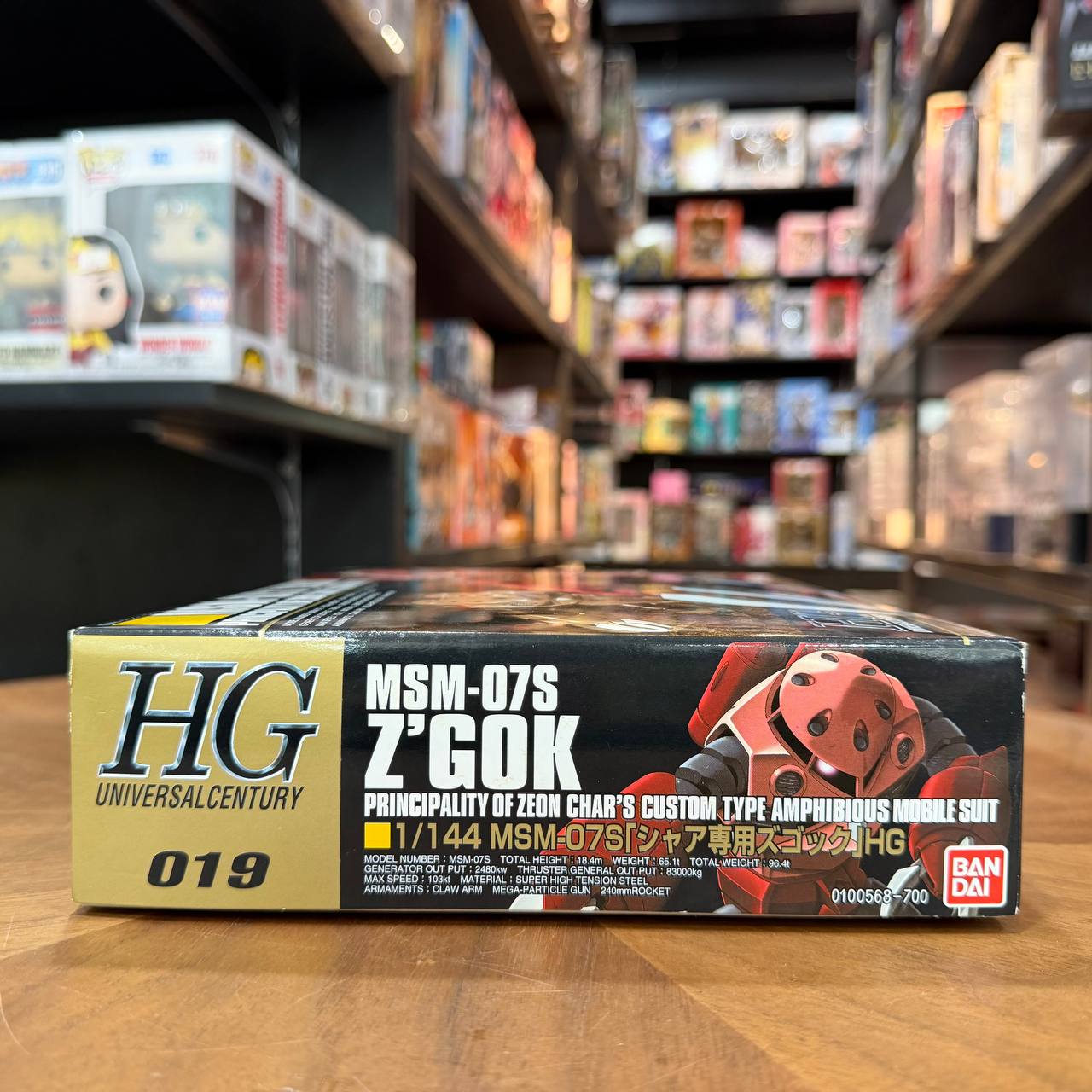 HG MSM-07S Char's Z'Gok